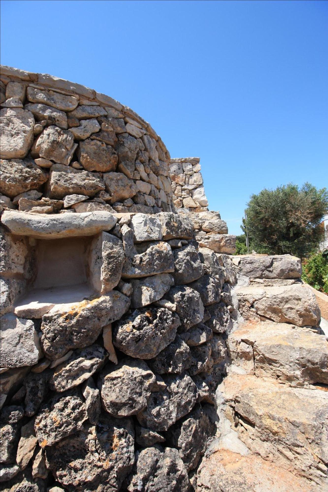 Апартаменты Trullo Macchie Марина-ди-Манкаверса Экстерьер фото