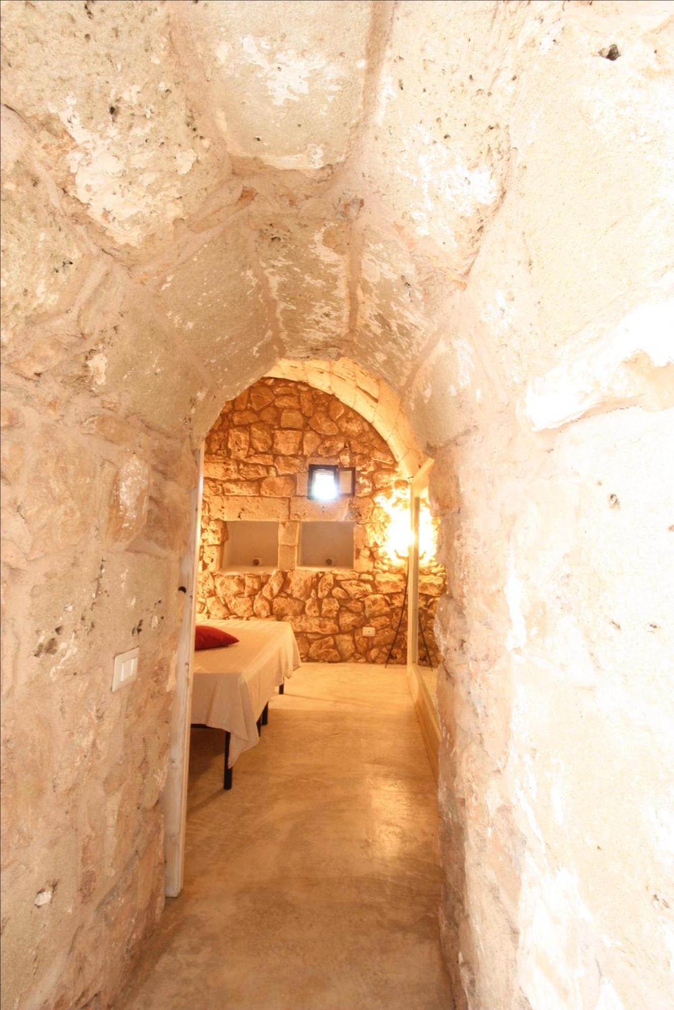 Апартаменты Trullo Macchie Марина-ди-Манкаверса Экстерьер фото